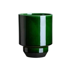 Hoff GLAZED potte, emerald green