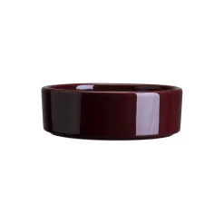 Hoff GLAZED underfat, deep burgundy