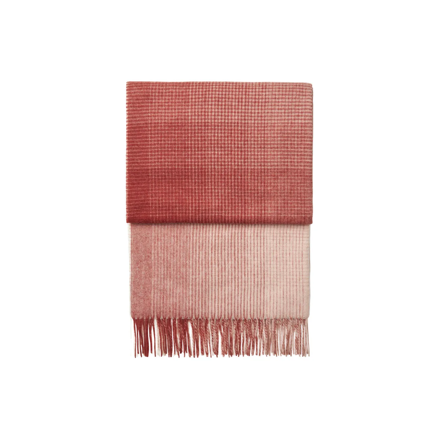 Horizon pledd, rusty red