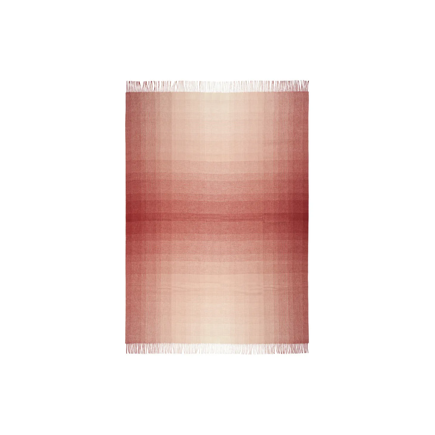 Horizon pledd, rusty red