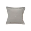 Hotel Velvet Sham med broderi, beige