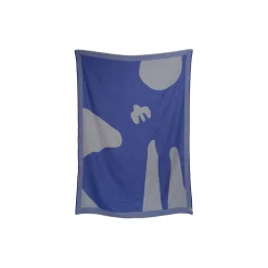 House on the Hill Throw, blue