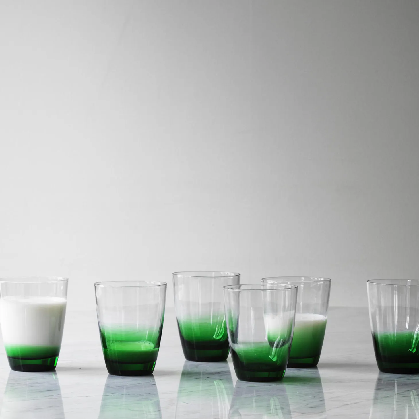 Hue Glass 33.5 cl, green
