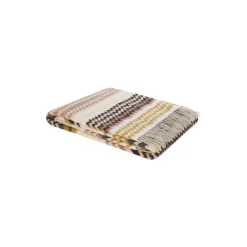 HUMBERT pledd, beige multicolor