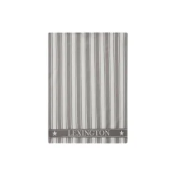 Icons Cotton Twill Waffle Striped kjøkkenhåndkle, gray/white
