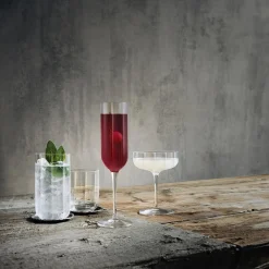 Jazz vannglass/whiskyglass 4 stk.
