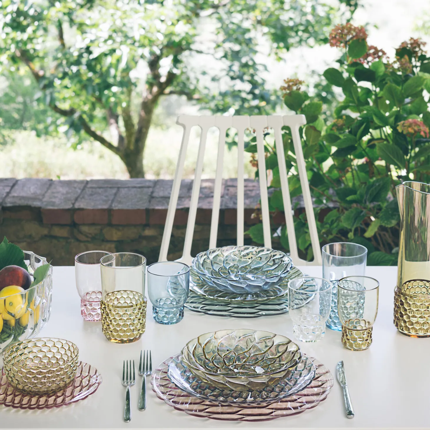 JELLIES FAMILY vannglass, green