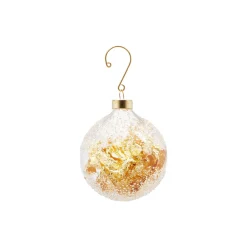 Juleornament folie, gull
