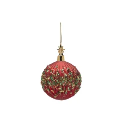 Juleornament perler, rød