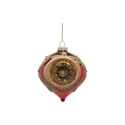 Juleornament vintage, rød