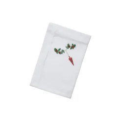 Juleserviett med rød kjegle