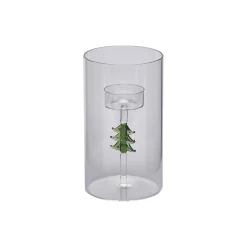 Juletre lysholder, grønn