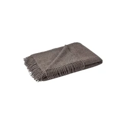 Julia ull pledd, dark grey