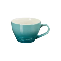 Jumbo kaffekopp, bleu riviera