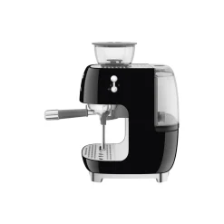 Kaffetrakter med kvern, shiny black