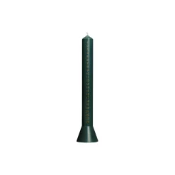 Kalenderlys Hyggelyset, green/gold