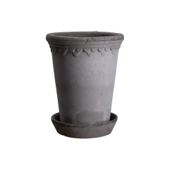 Københavner RAW Tall Ø 14 cm potte, grey