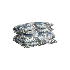 Key West Paisley dynetrekk, sateen blue