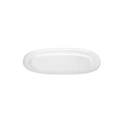 KOPPEL ovalt serveringsfat 23 cm, hvit