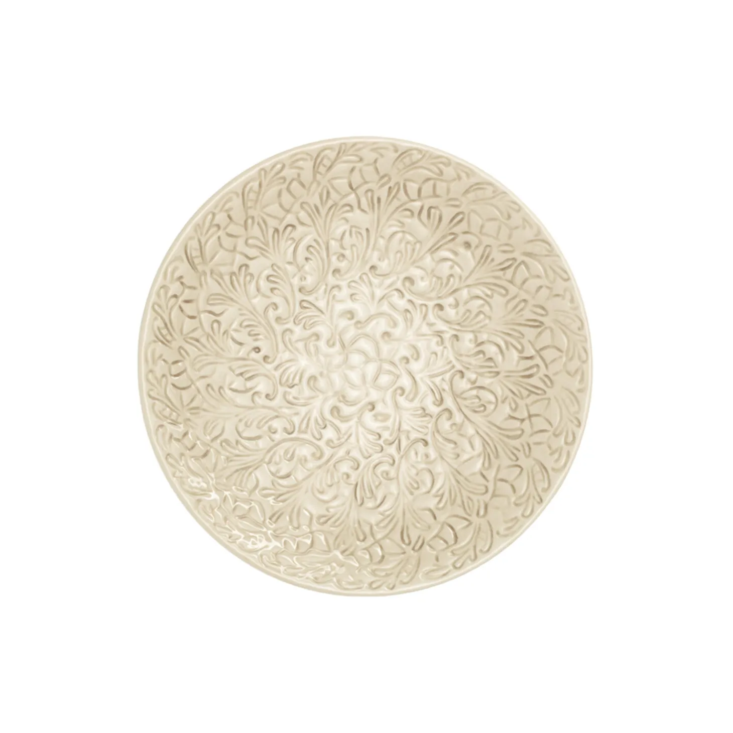 Lace tallerken 20 cm, sand