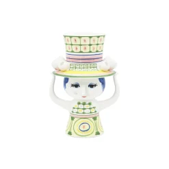 Lady with Hat vase, grønn