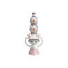 Lady with hat Vase, pink