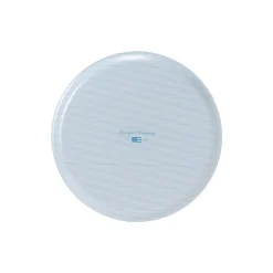 Laminated rund brett, blue/white