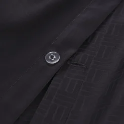Lattice Duvet Cover, carbon