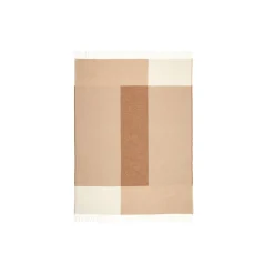 Layer pledd blanket, brown