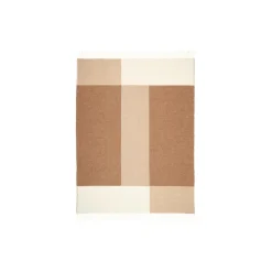 Layer pledd blanket, brown