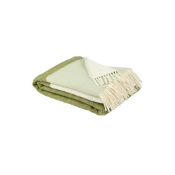 Layer pledd blanket, green