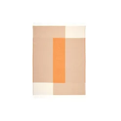 Layer pledd blanket, orange
