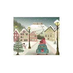 Let it snow plakat, 40x30 cm