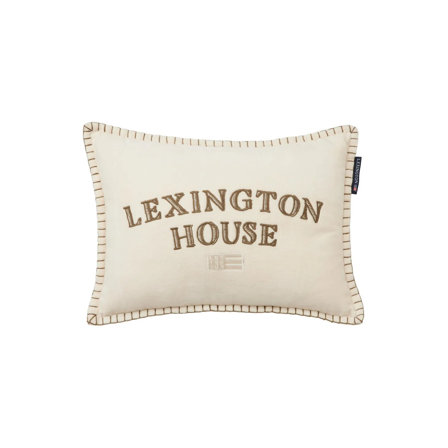 Lexington House pute, lys beige/oliven