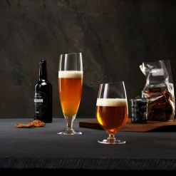 Ølglass stor 2 stk