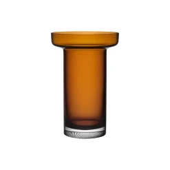 Limelight Rose Vase, amber