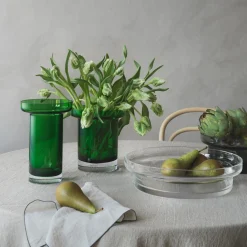 Limelight Rose Vase, green