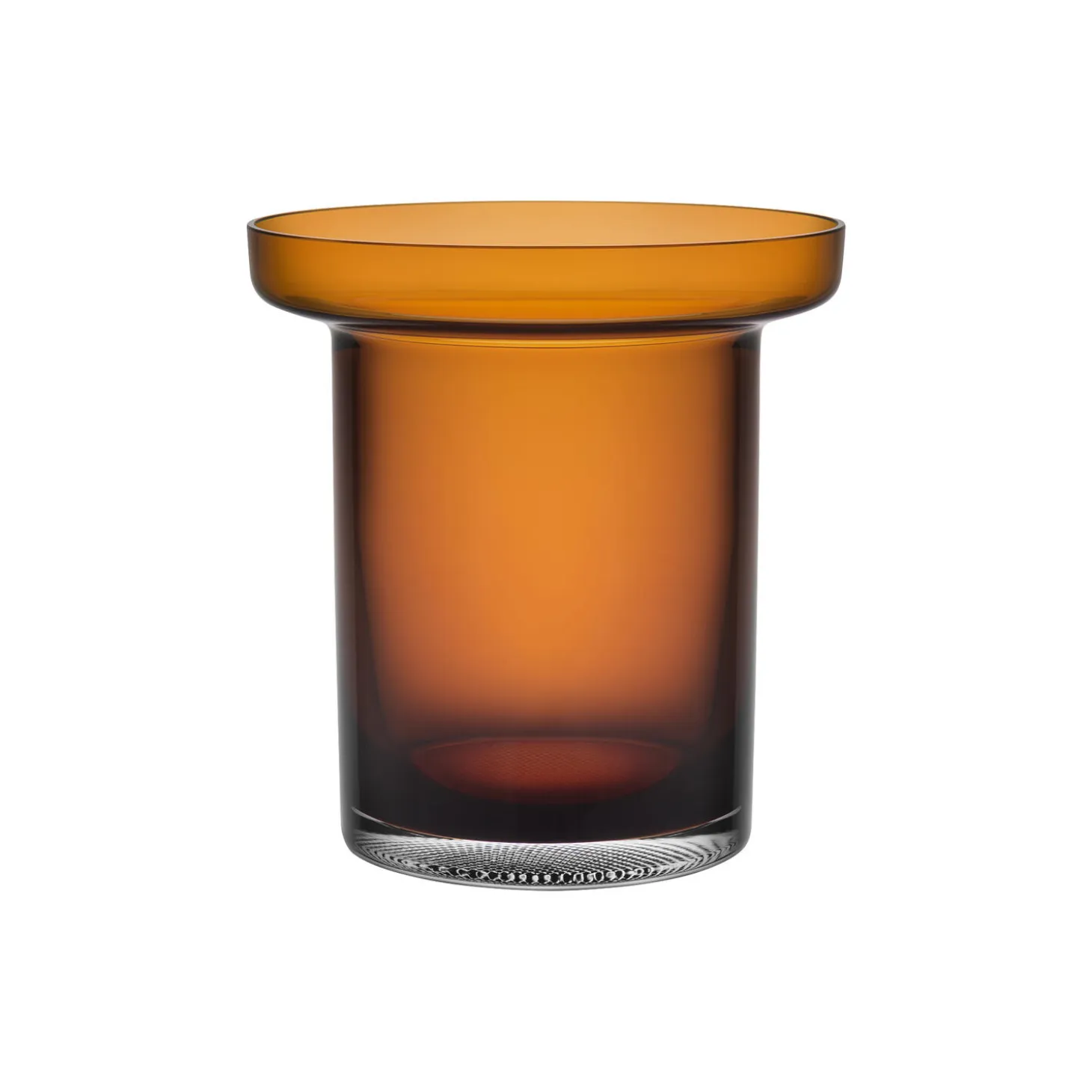Limelight Tulip Vase, amber