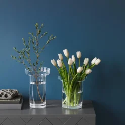 Limelight Tulip Vase, clear