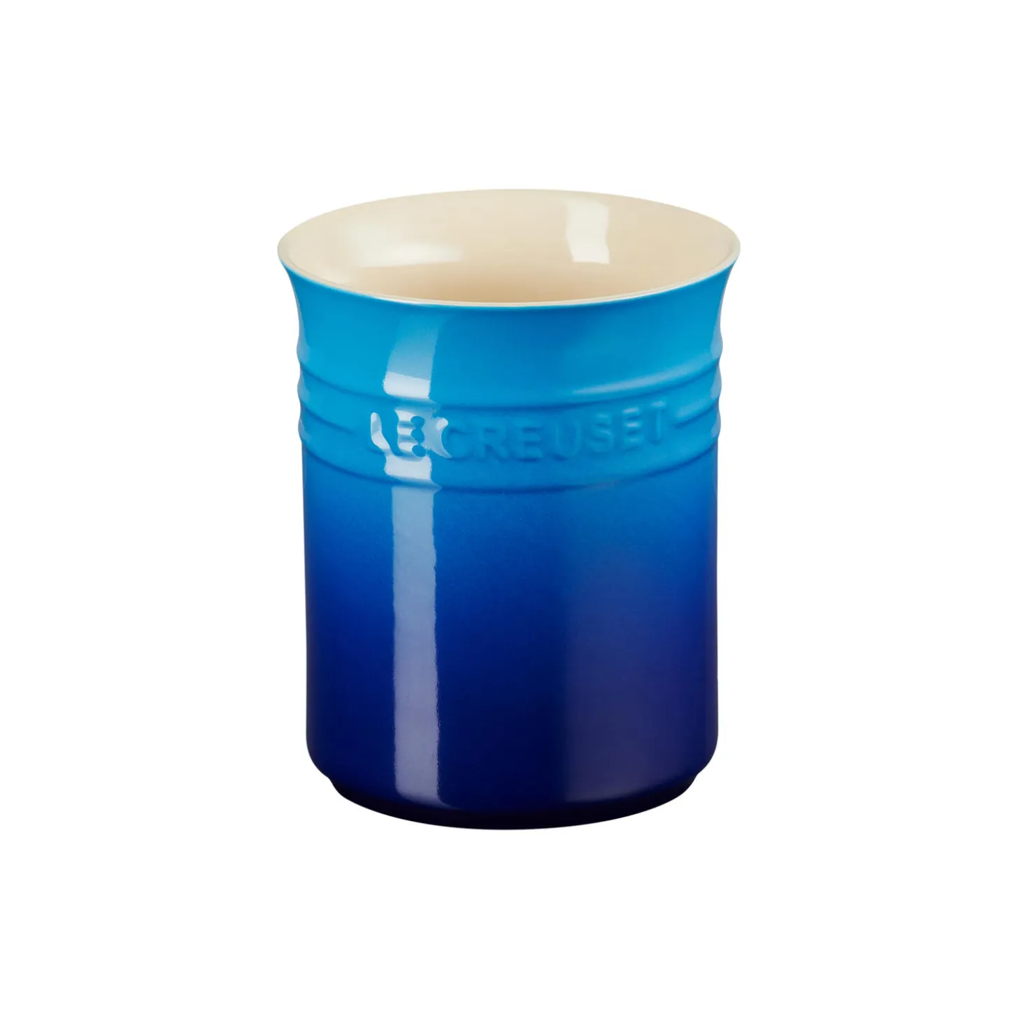 Liten bestikk og redskapskrukke, azure blue