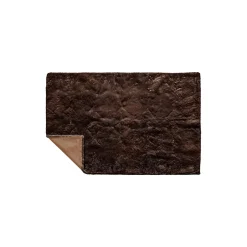 LUIS sengeteppe, dark chocolate