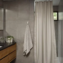 Lux dusjforheng, soft grey