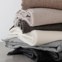 Luxury pledd, dark grey