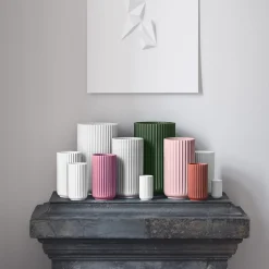 Lyngby Vase, mørk grønn