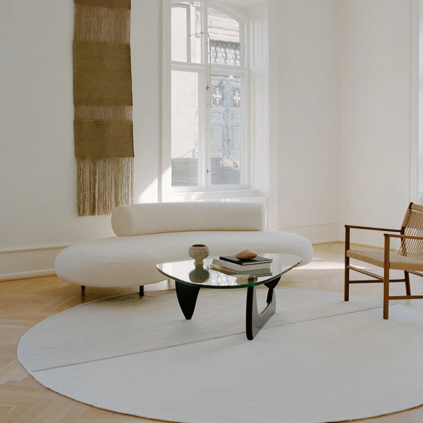 Magnetize gulvteppe, beige