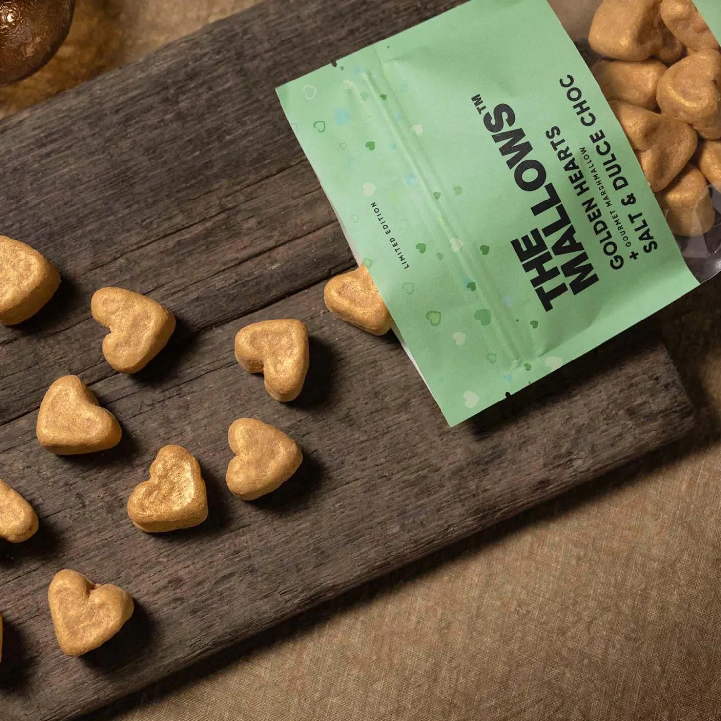 Mallow Hearts Golden