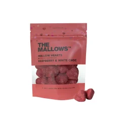 Mallow Hearts Raspberry