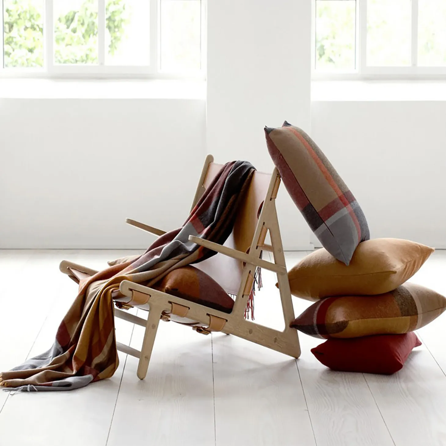 Manhattan putetrekk, terracotta/red magma