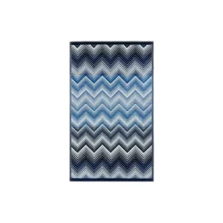 MAREA badematte, blue/white