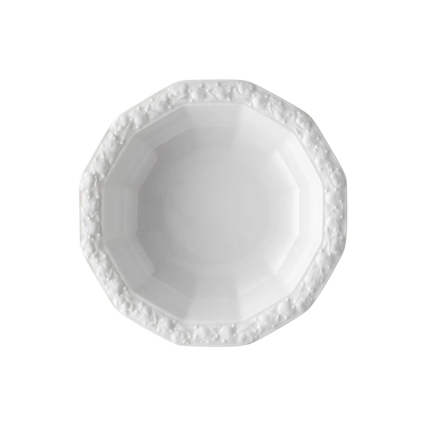Maria white Bowl round